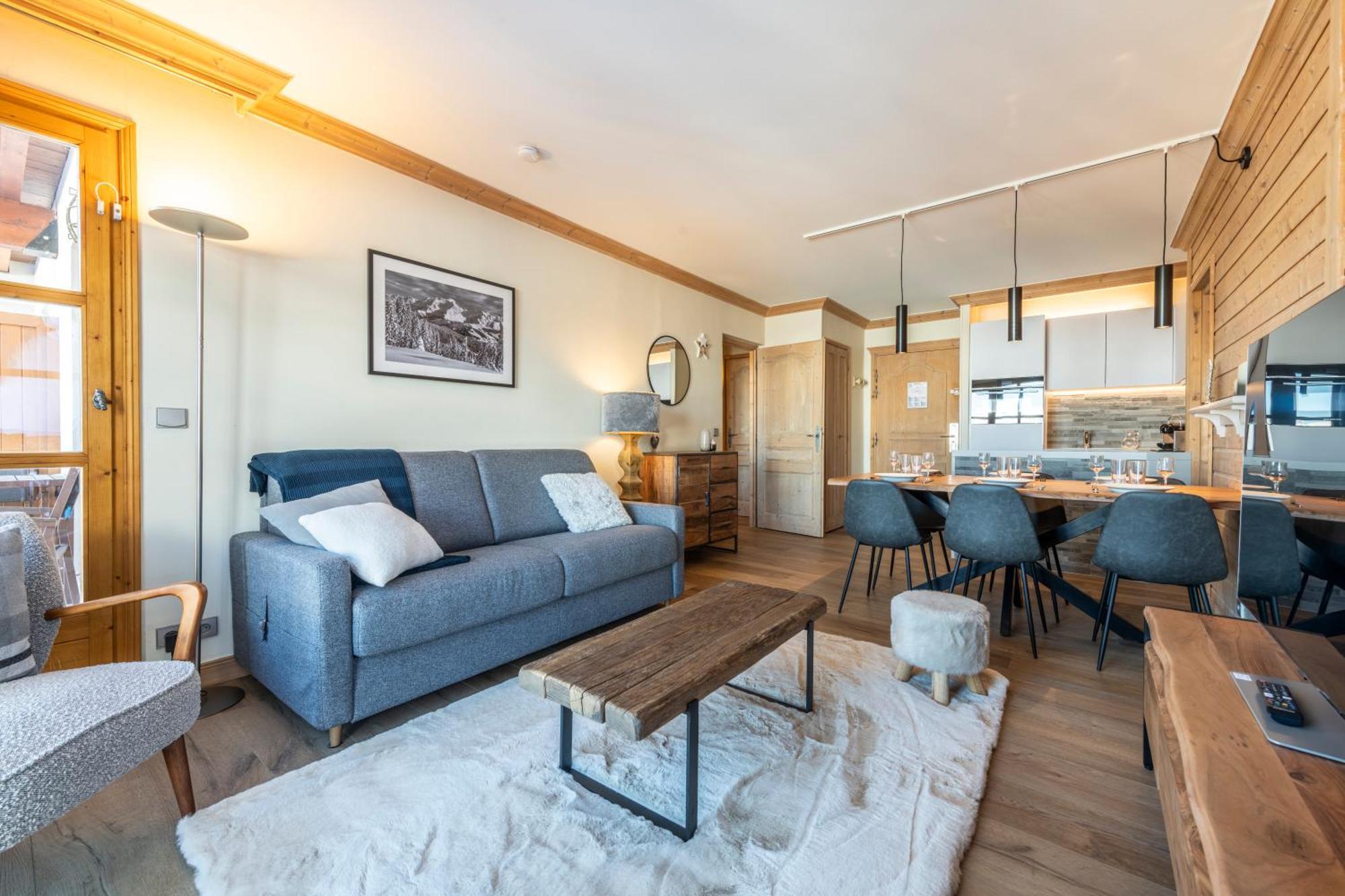 Les Arcs  Appt Renove, 6 Personnes Arc 1950 Vue Exceptionnelle Montblanc, Sauna, Hammam, Piscine Int Et Ext מראה חיצוני תמונה