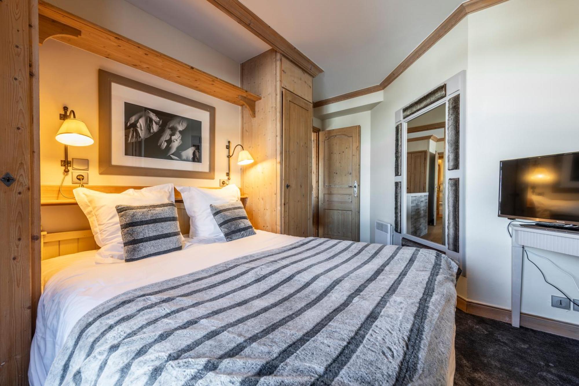 Les Arcs  Appt Renove, 6 Personnes Arc 1950 Vue Exceptionnelle Montblanc, Sauna, Hammam, Piscine Int Et Ext מראה חיצוני תמונה