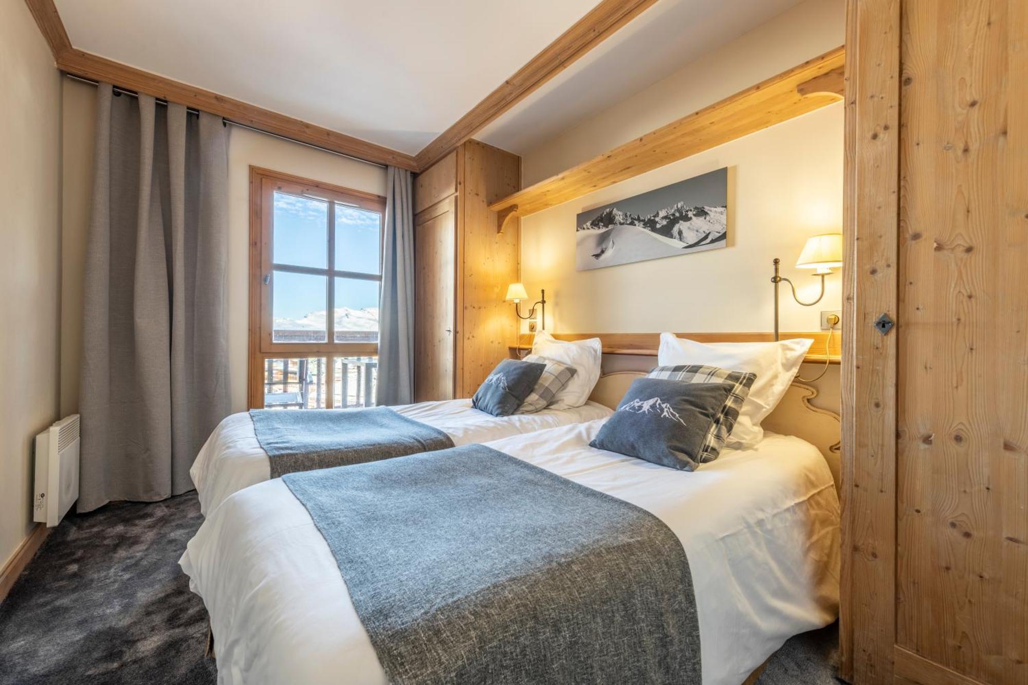 Les Arcs  Appt Renove, 6 Personnes Arc 1950 Vue Exceptionnelle Montblanc, Sauna, Hammam, Piscine Int Et Ext מראה חיצוני תמונה